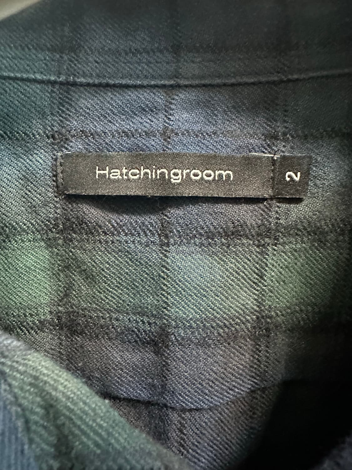 해칭룸 아카이브 체크 셔츠 상품이미지4