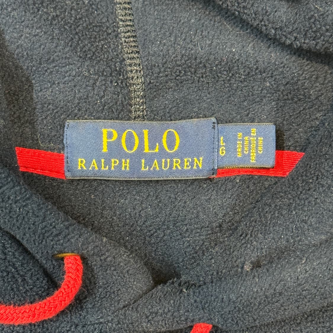 L) 폴로 랄프로렌 USA 성조기 플리스 후리스 후드티 상품이미지7