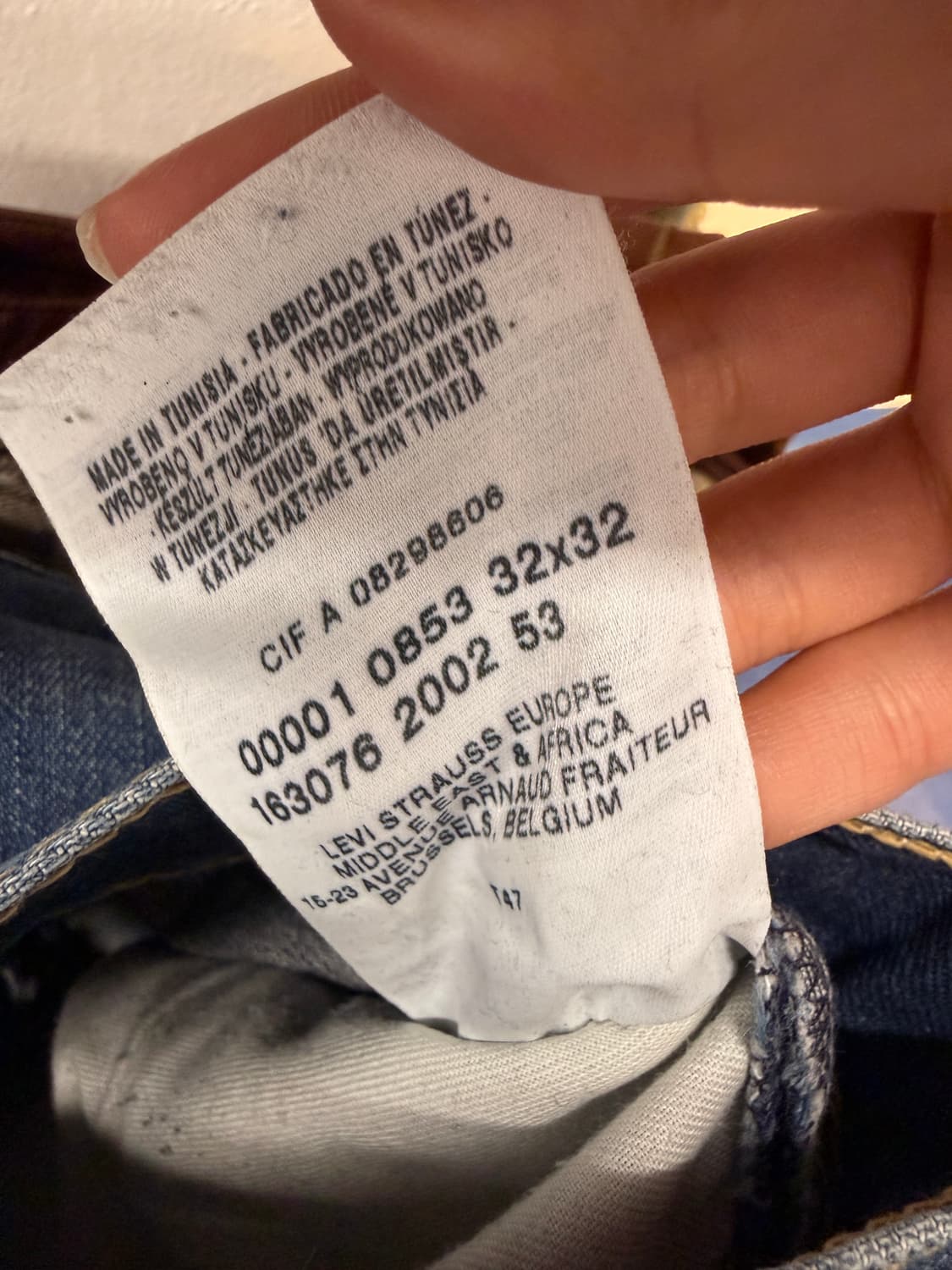 2000s Levis 리바이스 엔지니어드 데님 팬츠 상품이미지7