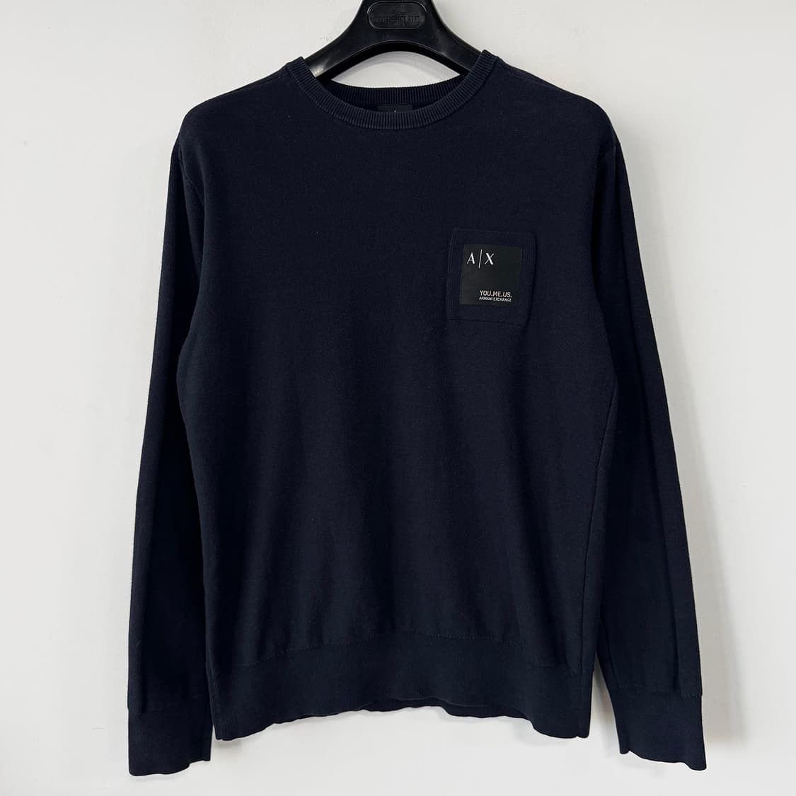 알마니 로고 패치 스웨트셔츠 상품이미지2