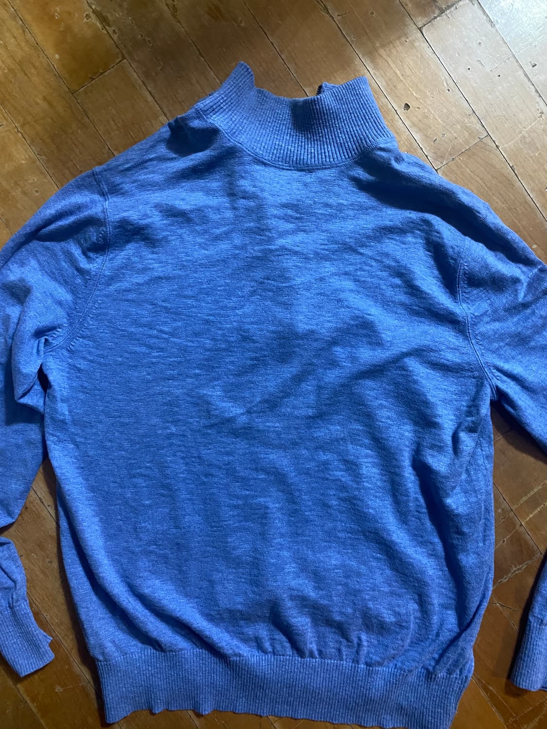 바나나 리퍼블릭 남성 니트 L 블루 상품이미지4