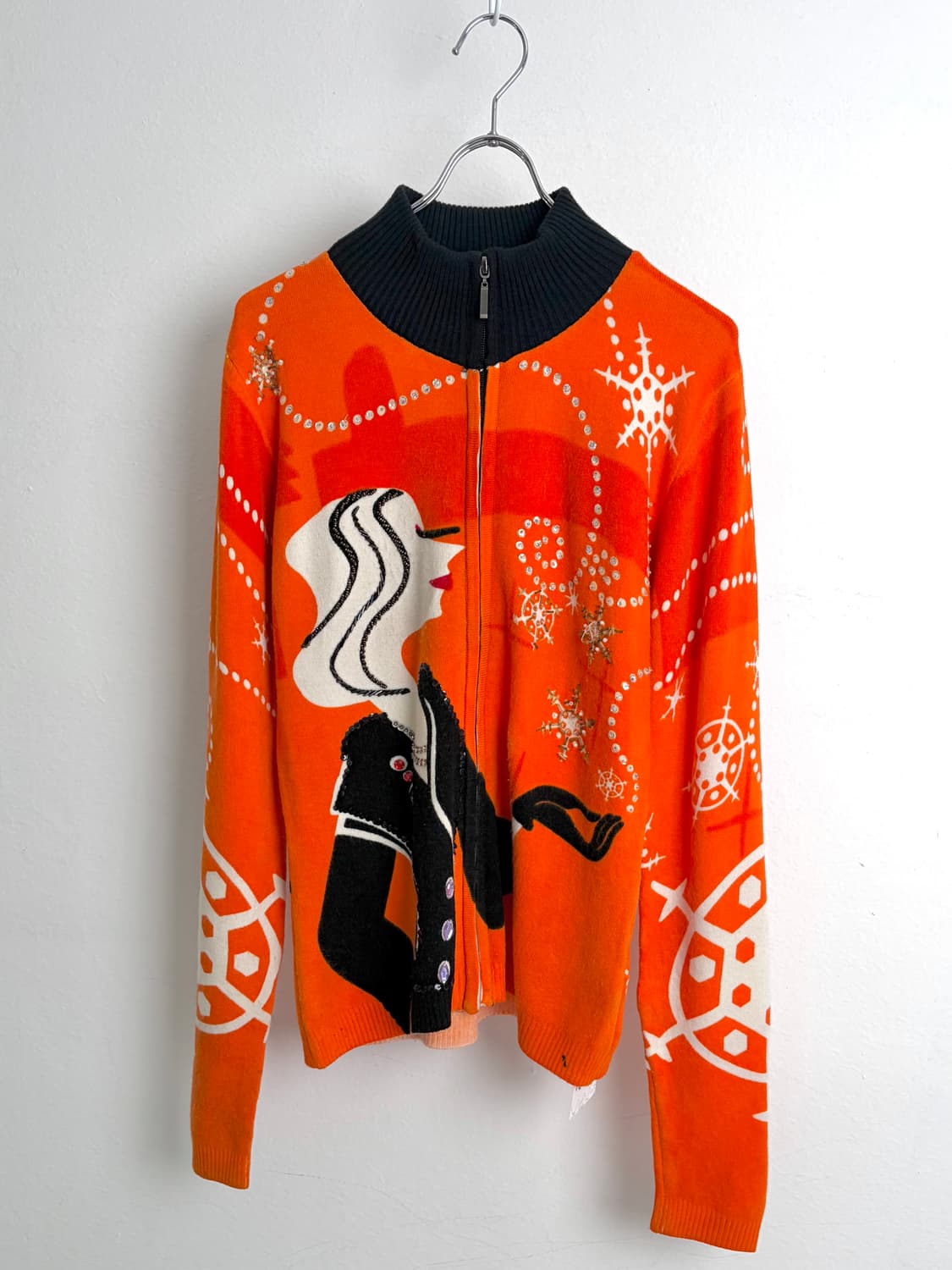 쿠스토 바르셀로나 니트 집업 상품이미지1