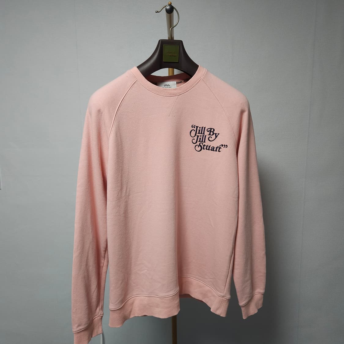 L ) 질스튜어트 핑크 맨투맨 티셔츠 상품이미지1