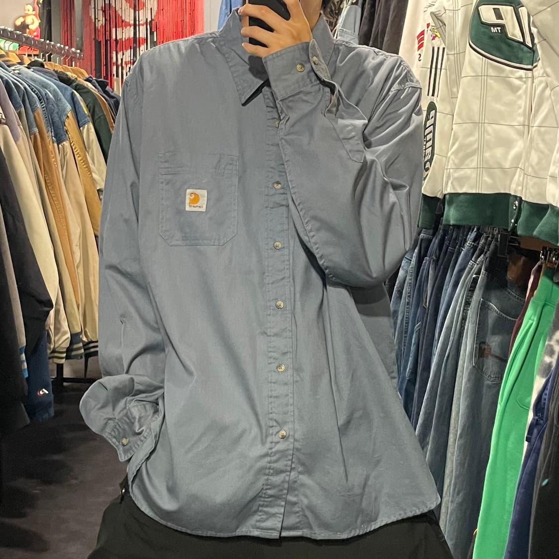 [IM] carhartt 칼하트 소라 긴팔셔츠 상품이미지3