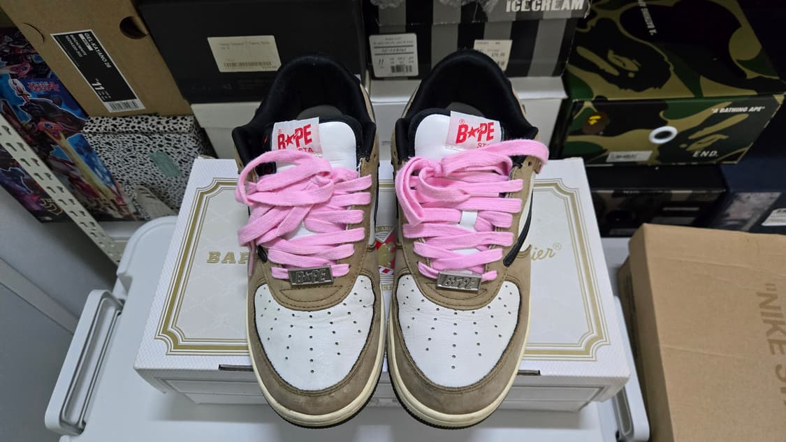 베이프 X 트레비스스캇 베이프스타 275사이즈 상품이미지3