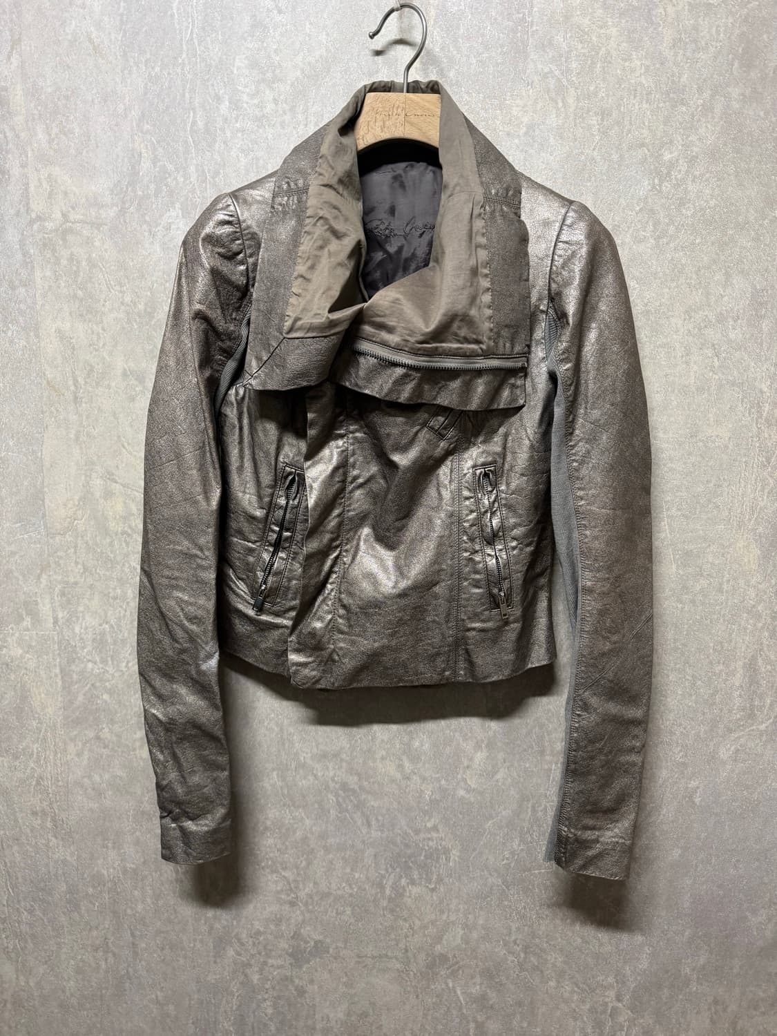 42 / Rick Owens 릭오웬스 나스카 레더 자켓 상품이미지1