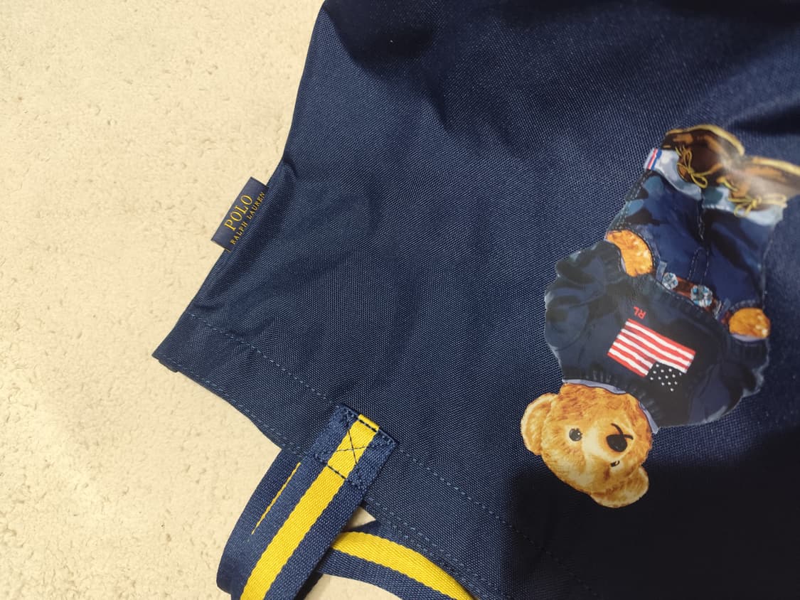 폴로 곰돌이 토트백+파우치 세트 네이비 가방 테디베어 랄프로렌 polo 상품이미지5