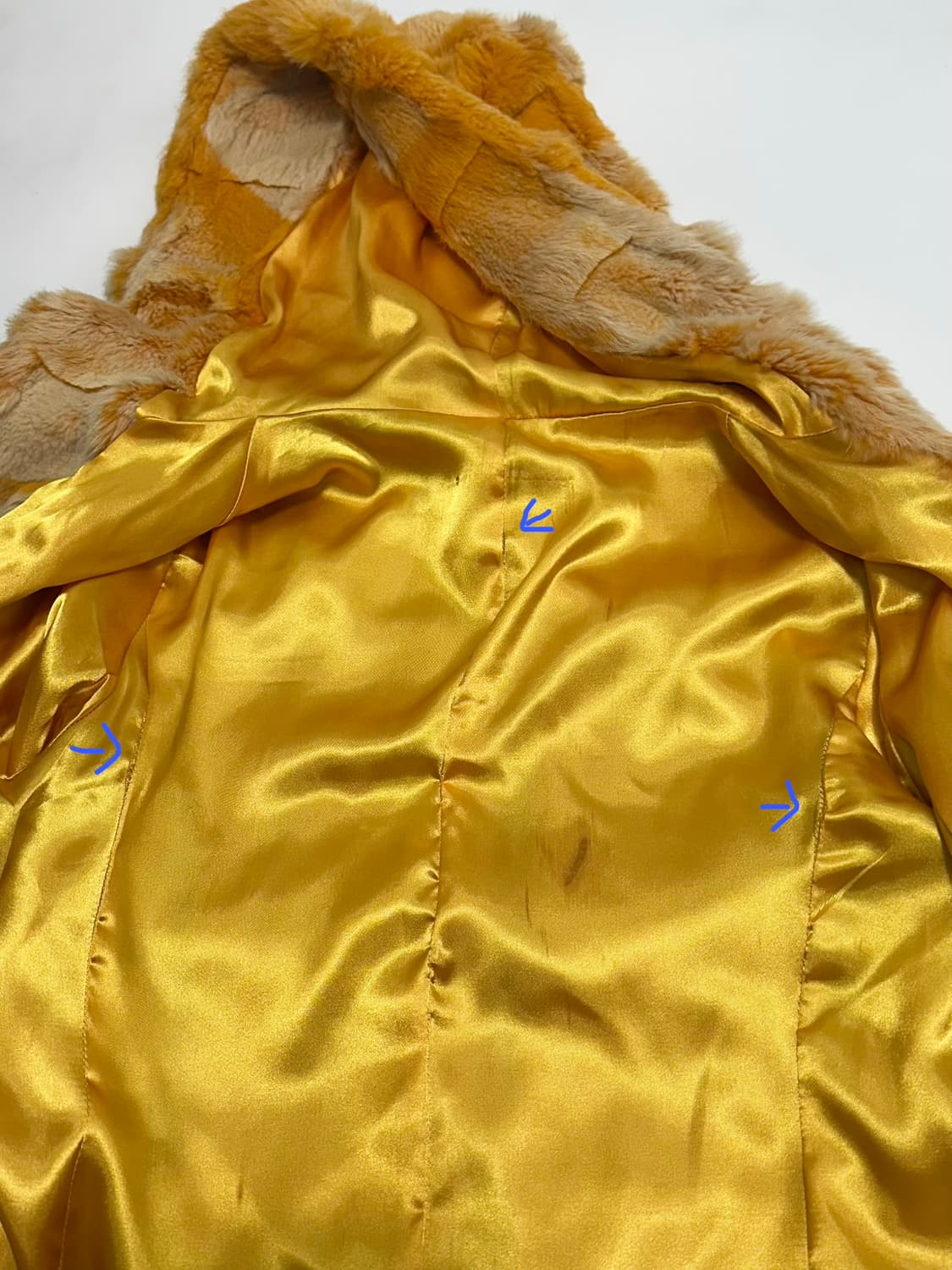 렉스 후드 퍼자켓 토끼털 모피 자켓 상품이미지5