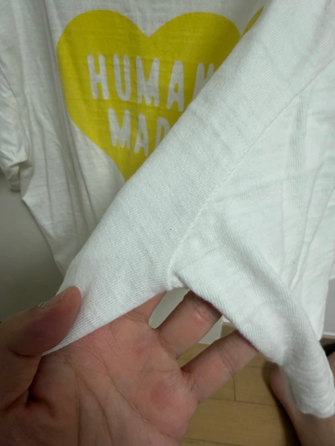 휴먼메이드 하트티 옐로우 상품이미지8