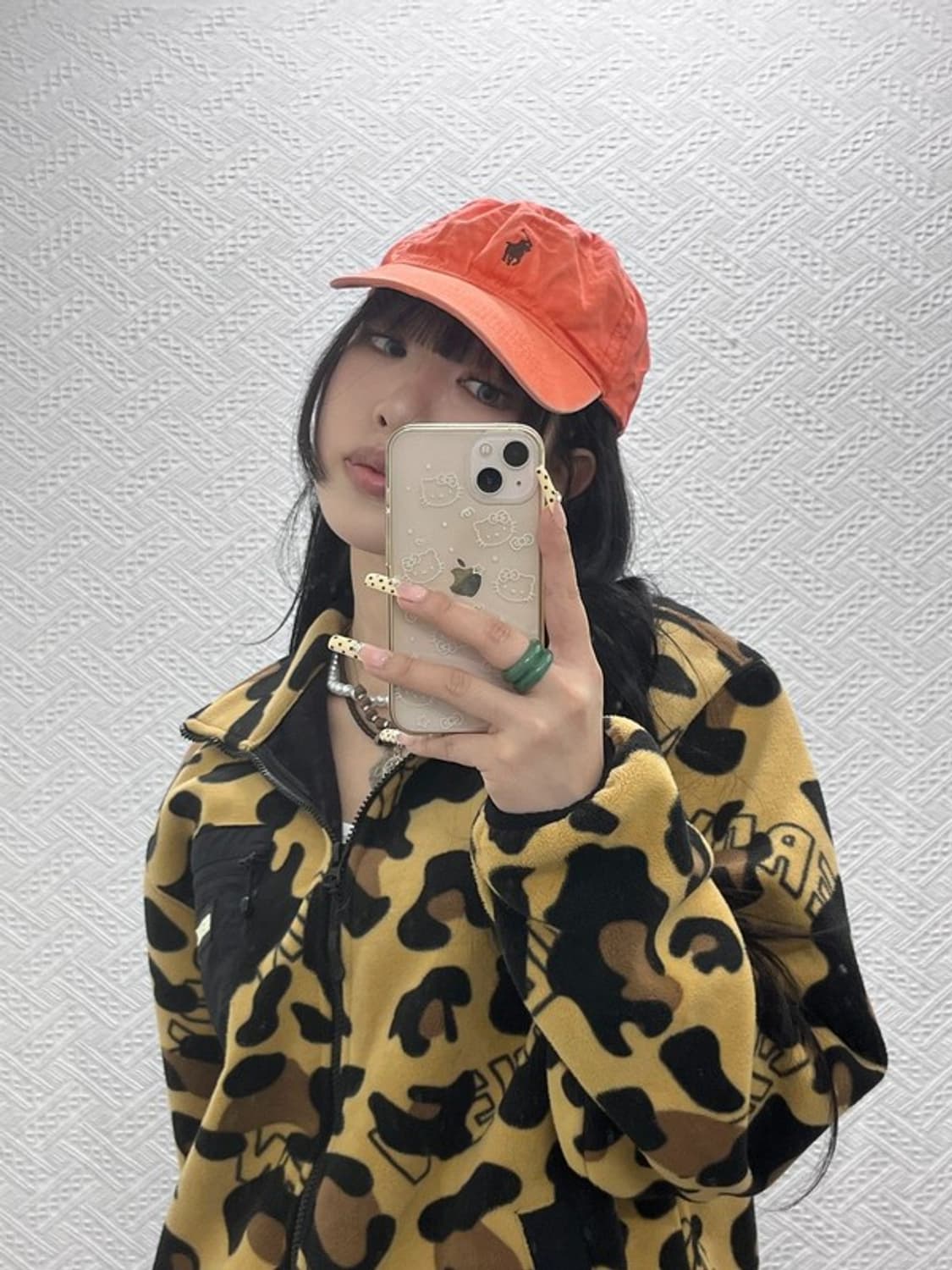 폴로 랄프로렌 레트로 Y2K 빈티지 오렌지 볼캡 C09728 상품이미지1