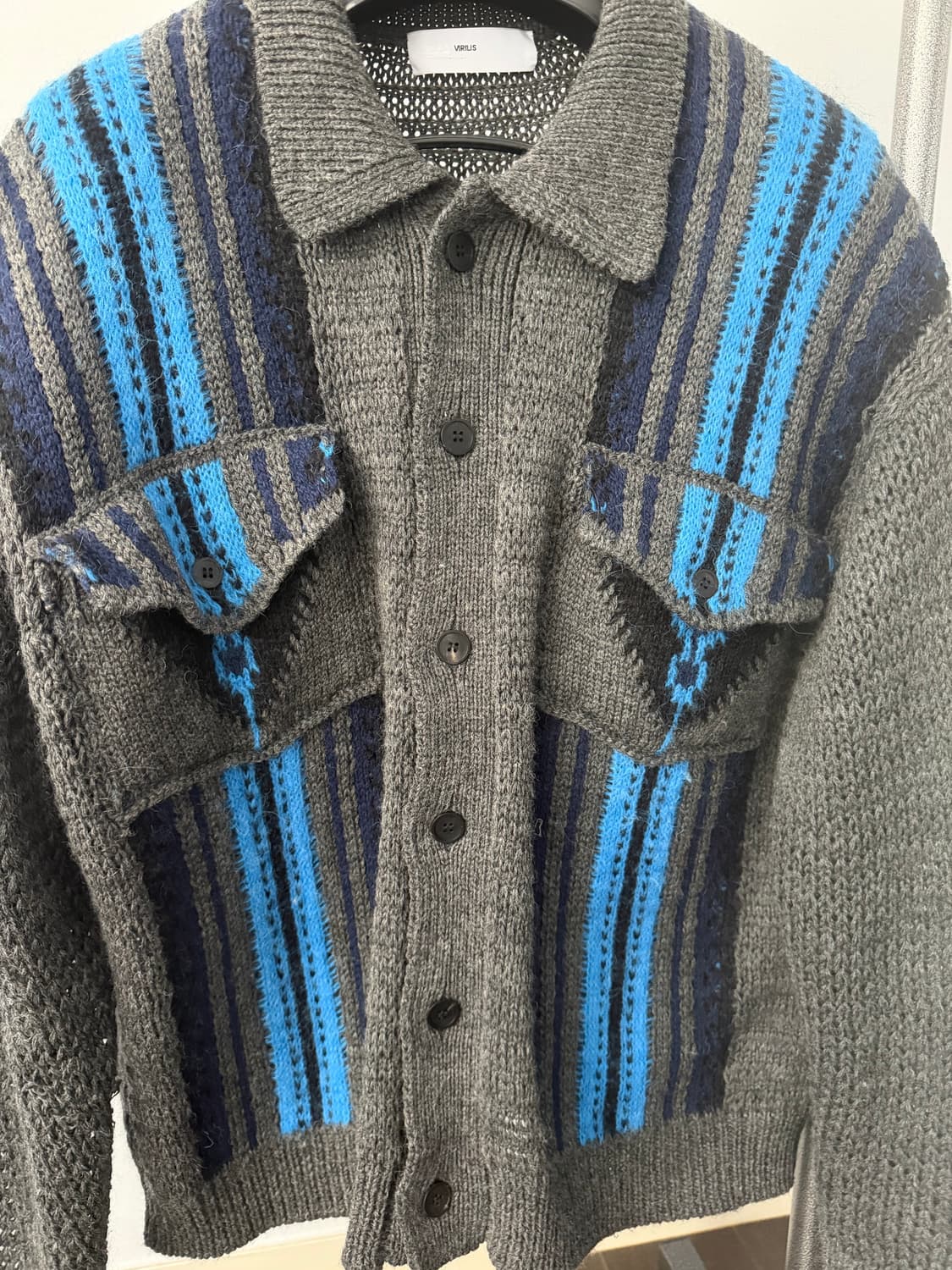 토가 스트라이프 가디건 48 상품이미지2