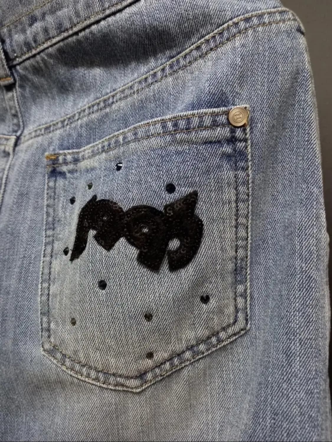 TIME 타임 워시드 데님 롱 스커트 33.44 상품이미지7