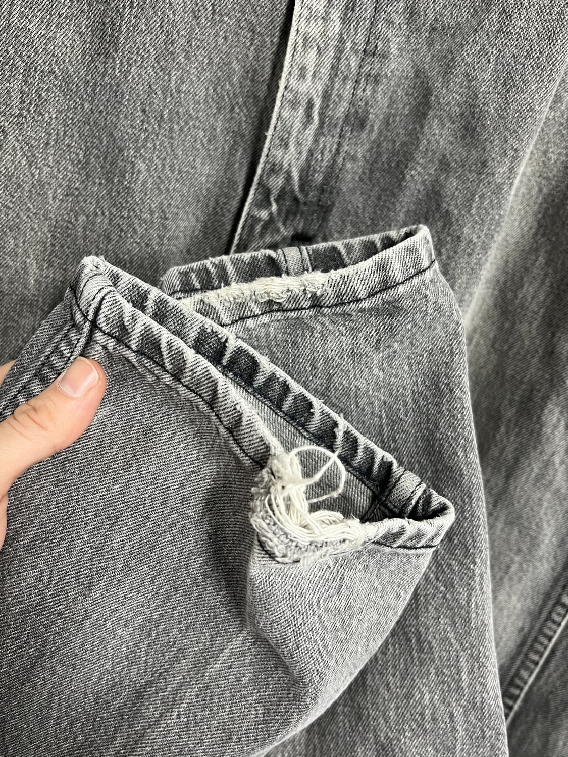 Wrangier 랭글러 레귤러핏 워시드 데님 팬츠 상품이미지4