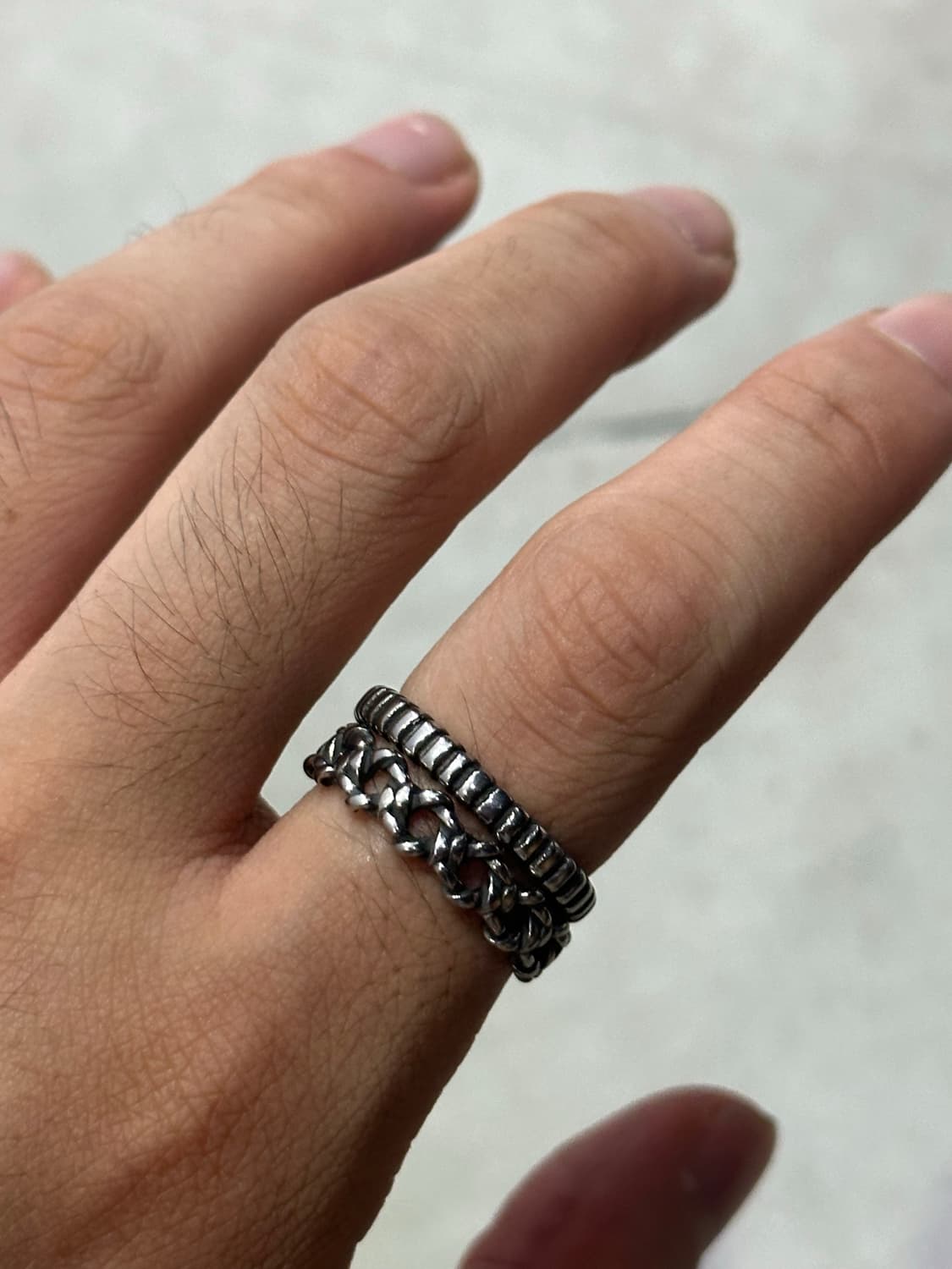 Layerd ring set - 레이어드 반지 세트 상품이미지2