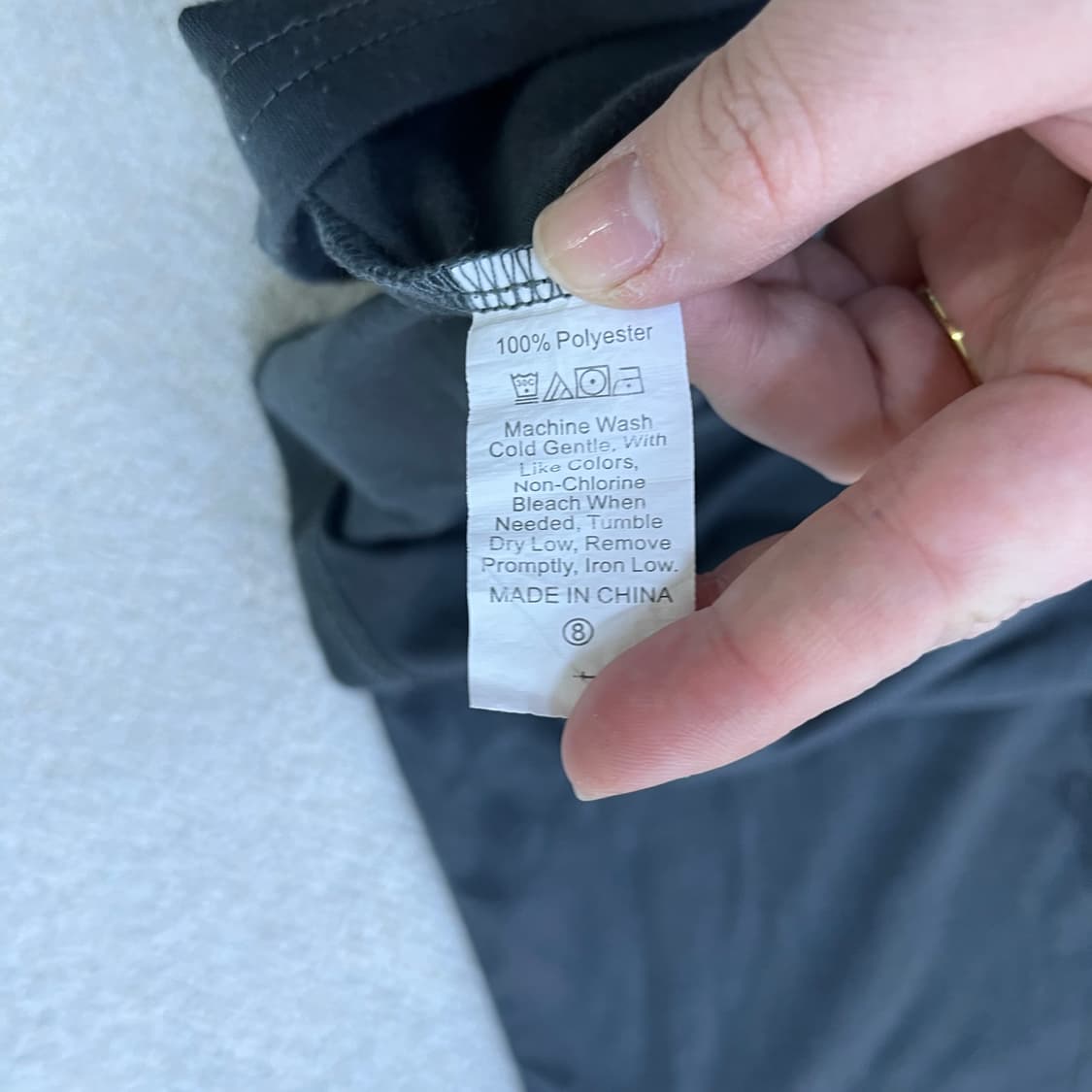 L 빈티지 프린팅 반팔 티셔츠 0409M 상품이미지3