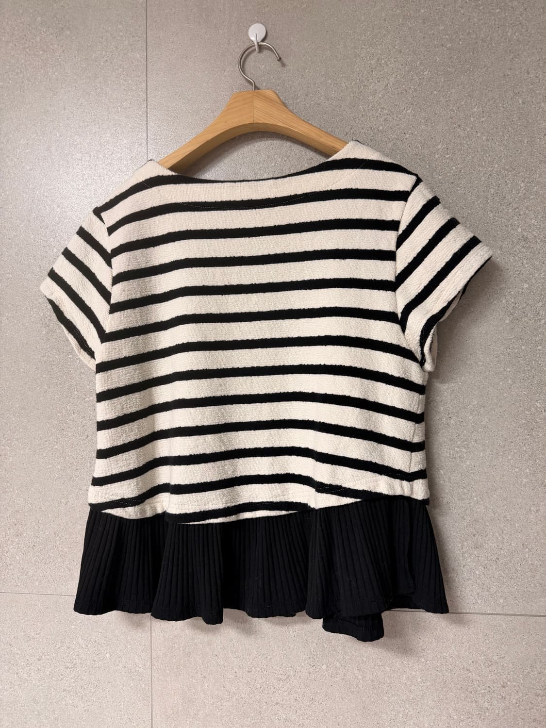 캐서린로즈 스트라이프 캡소매 프릴 일본브랜드 상품이미지4