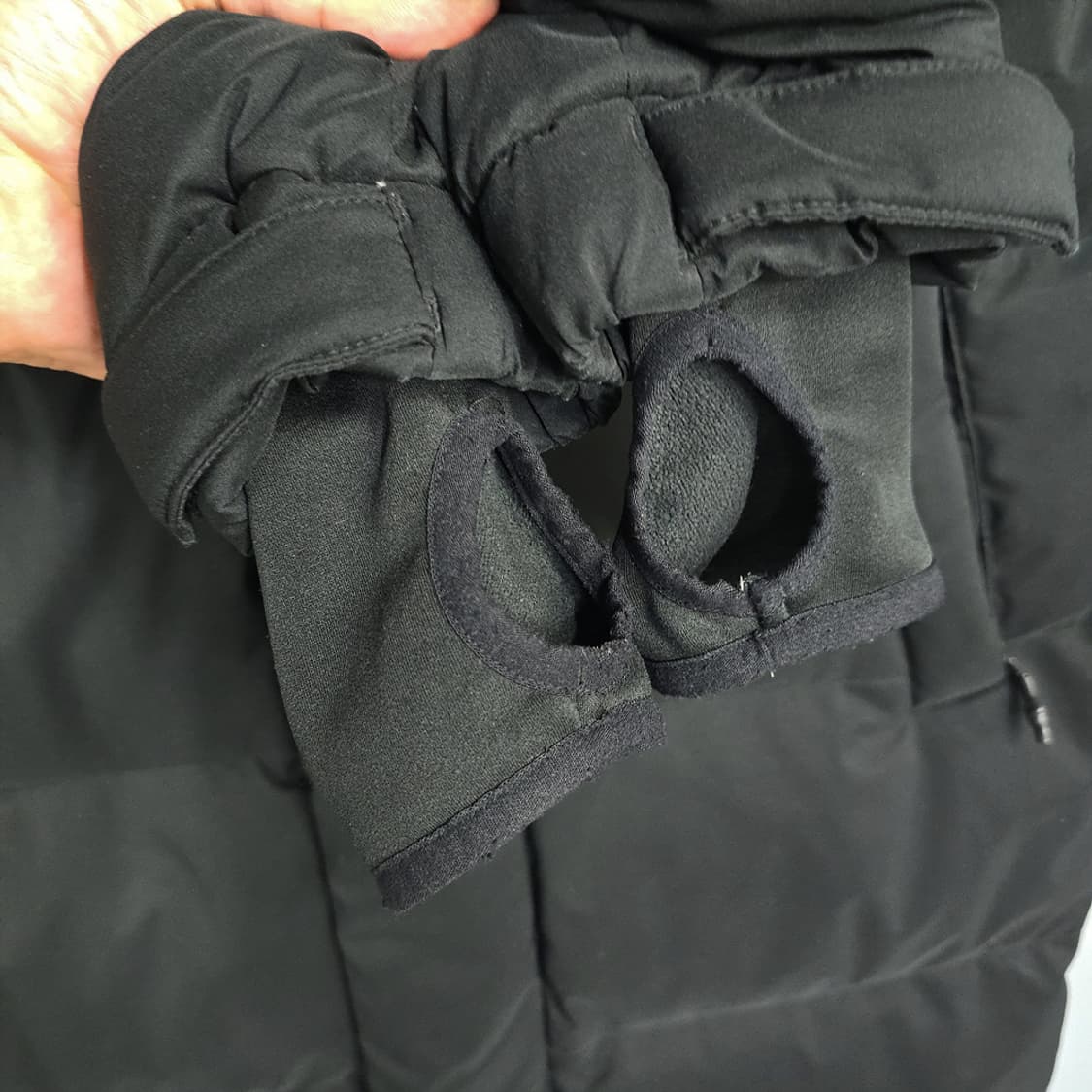 노스페이스 익스플로딩 롱 다운 패딩 코트 블랙 XS(소지섭 롱패딩) 상품이미지8