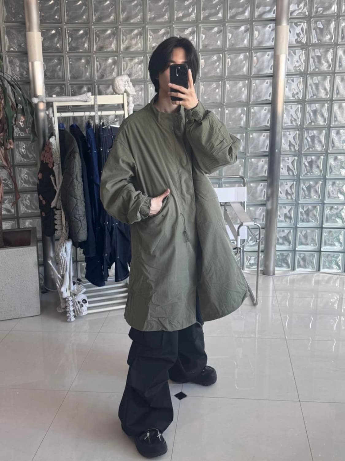 야상 (카키 ) 상품이미지1