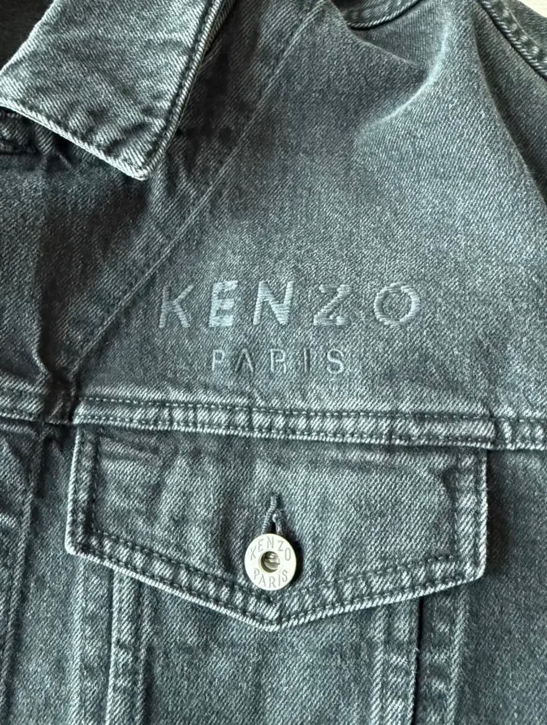 [XL] 겐조 KENZO 흑청 데님자켓 상품이미지2