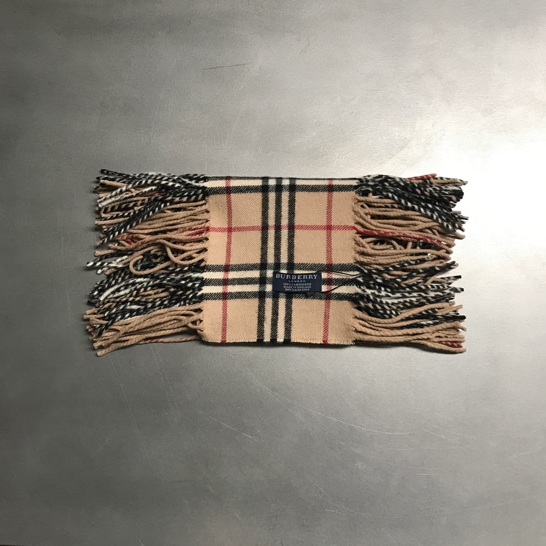 버버리 정품 캐시미어 머플러 베이지 상품이미지1