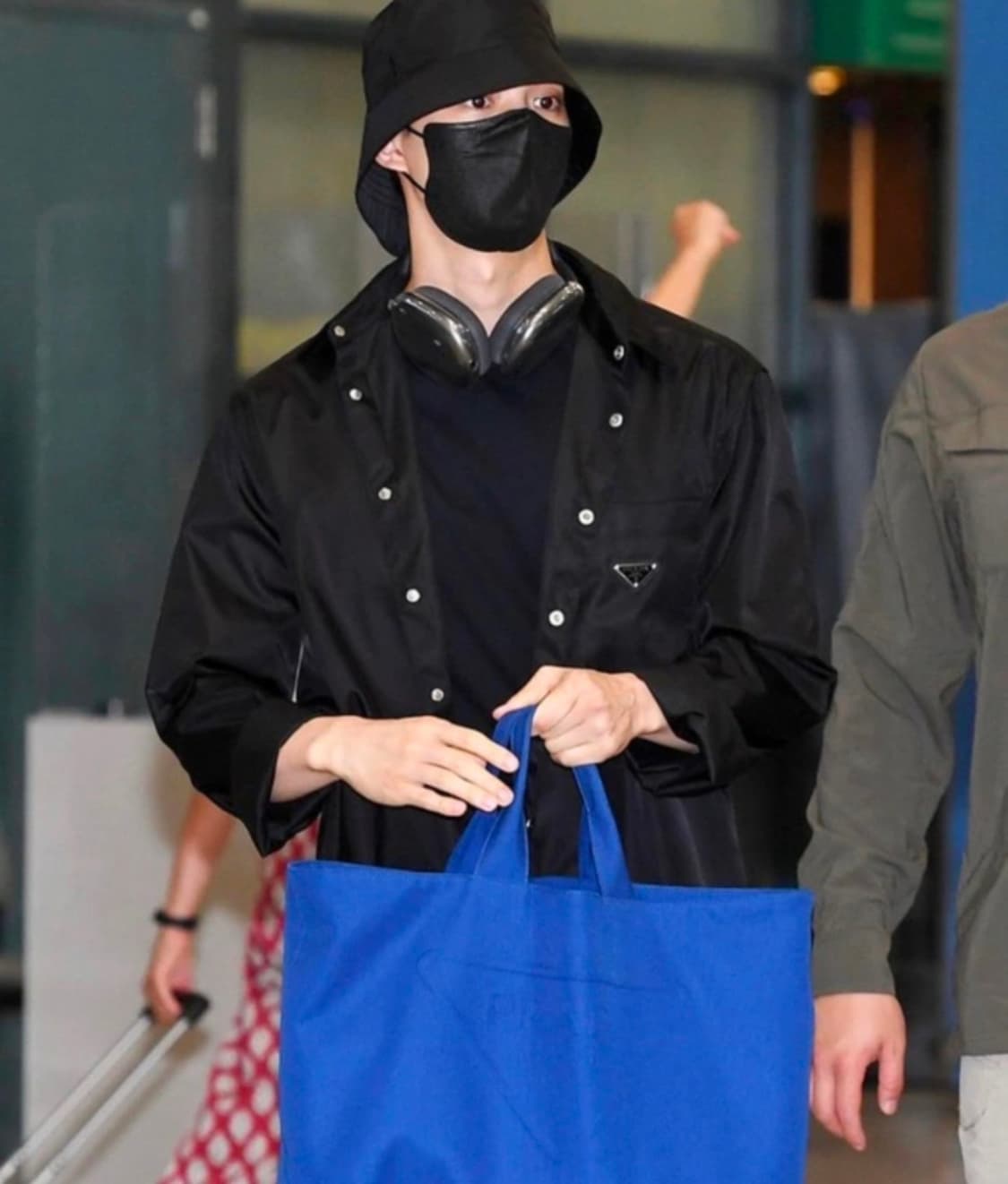 프라다 리나일론 셔츠 자켓 상품이미지5