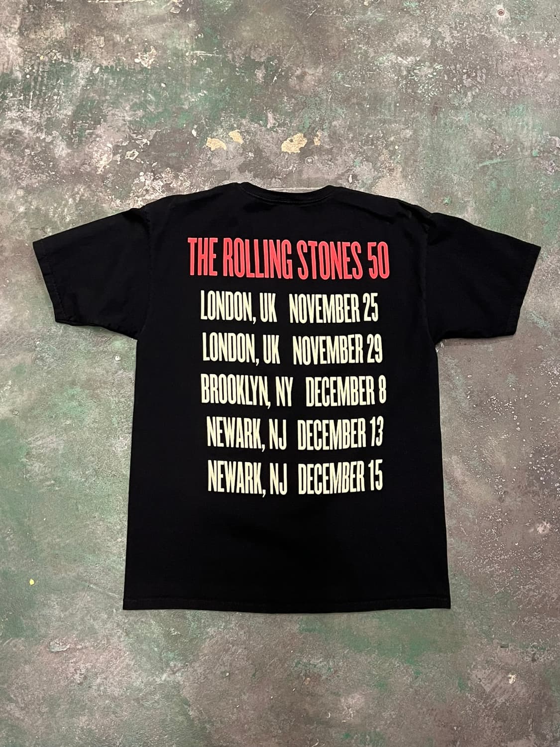 10's [L] 롤링스톤즈 50주년 투어 티셔츠 상품이미지10