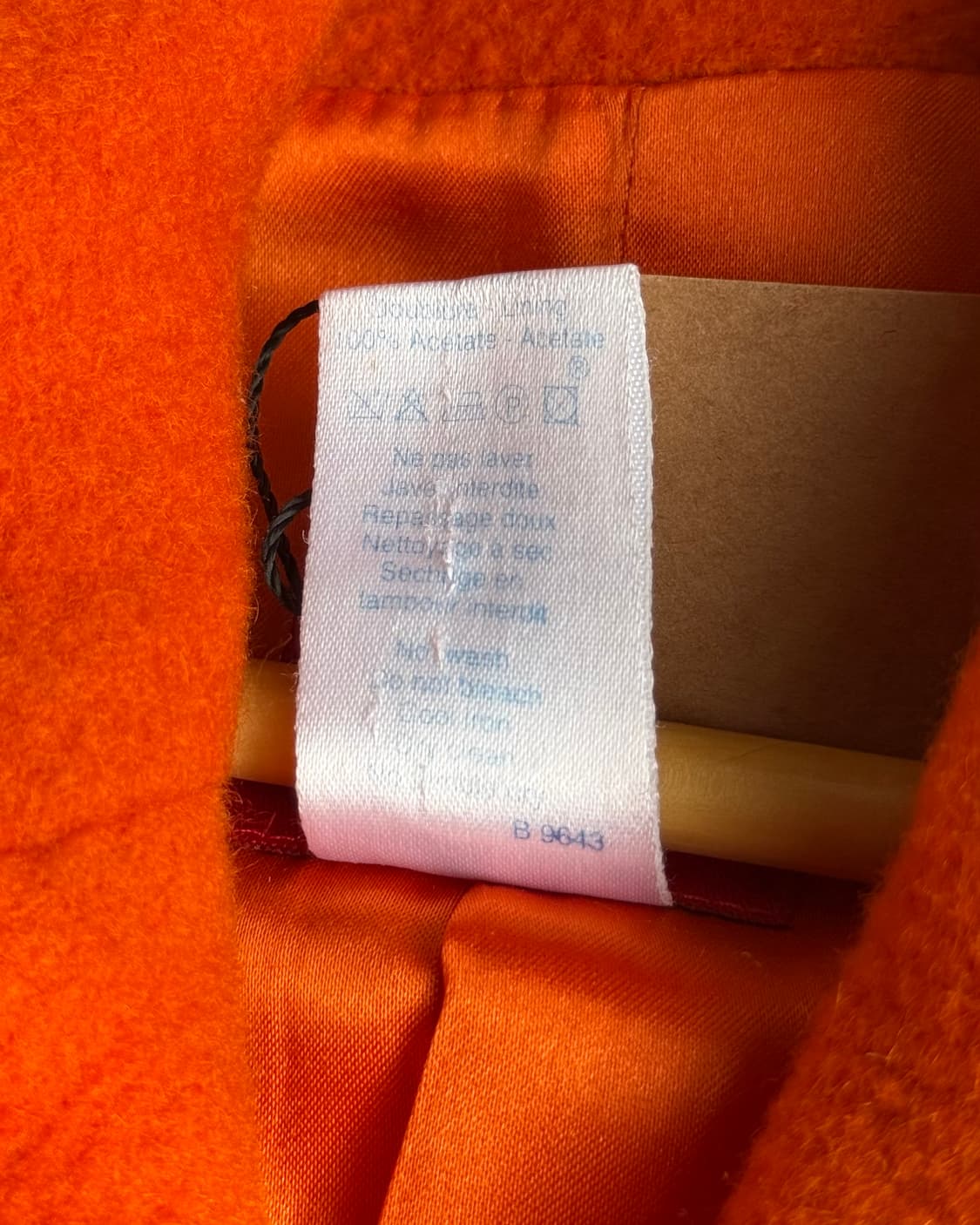 KENZO JUNGLE 80-90s double mohair coat 상품이미지10