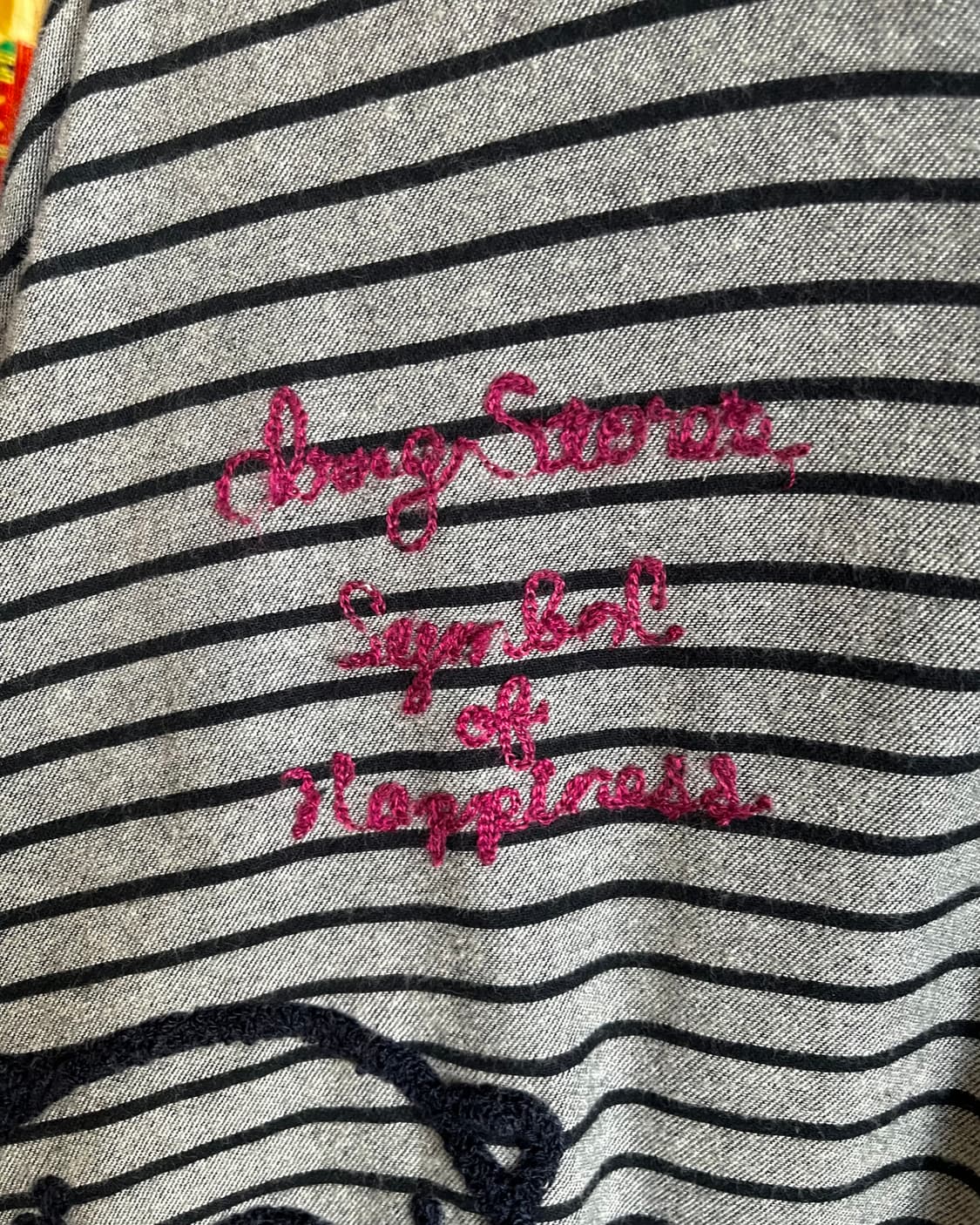 DRUG STORE Japan Over-Sized Stripe Shirt 상품이미지6