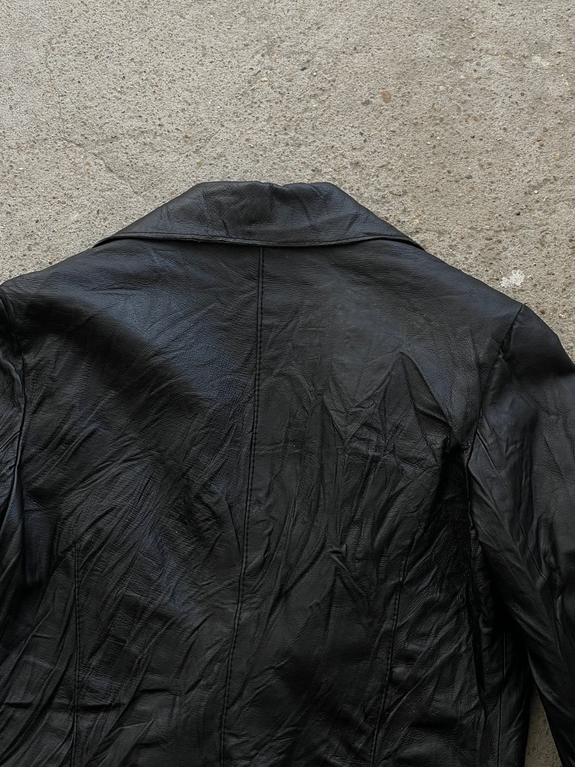 leopard lether slim jacket 상품이미지7
