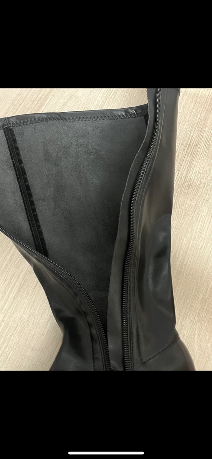 스틸레토 미들 부츠힐 키튼힐 225 상품이미지3