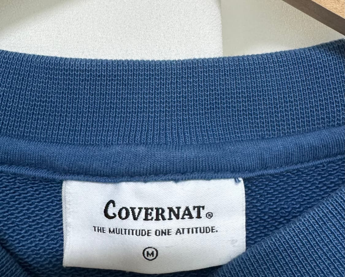 커버낫 블루 맨투맨 상품이미지9