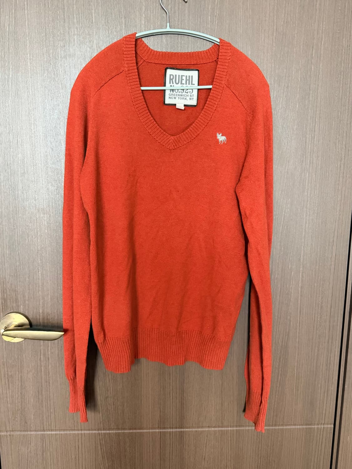 루엘 브이넥 니트 스웨터 S 상품이미지1