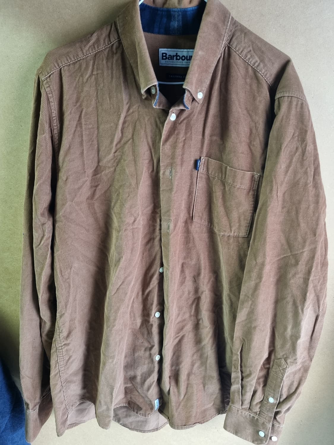 바버 남성 코듀로이 셔츠  상품이미지1