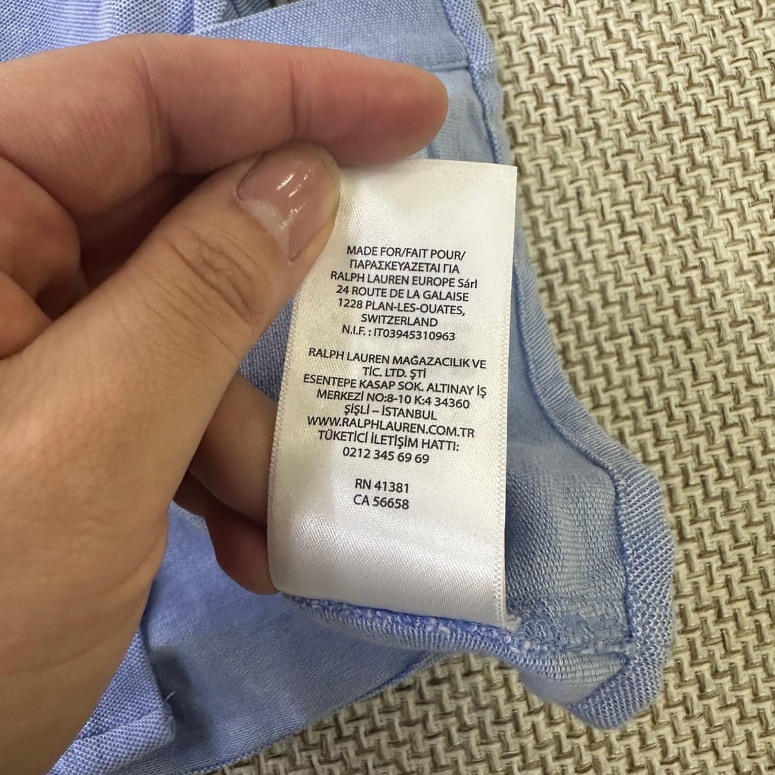 3 폴로랄프로렌 키즈 시어서커 셔츠 0414D 상품이미지3