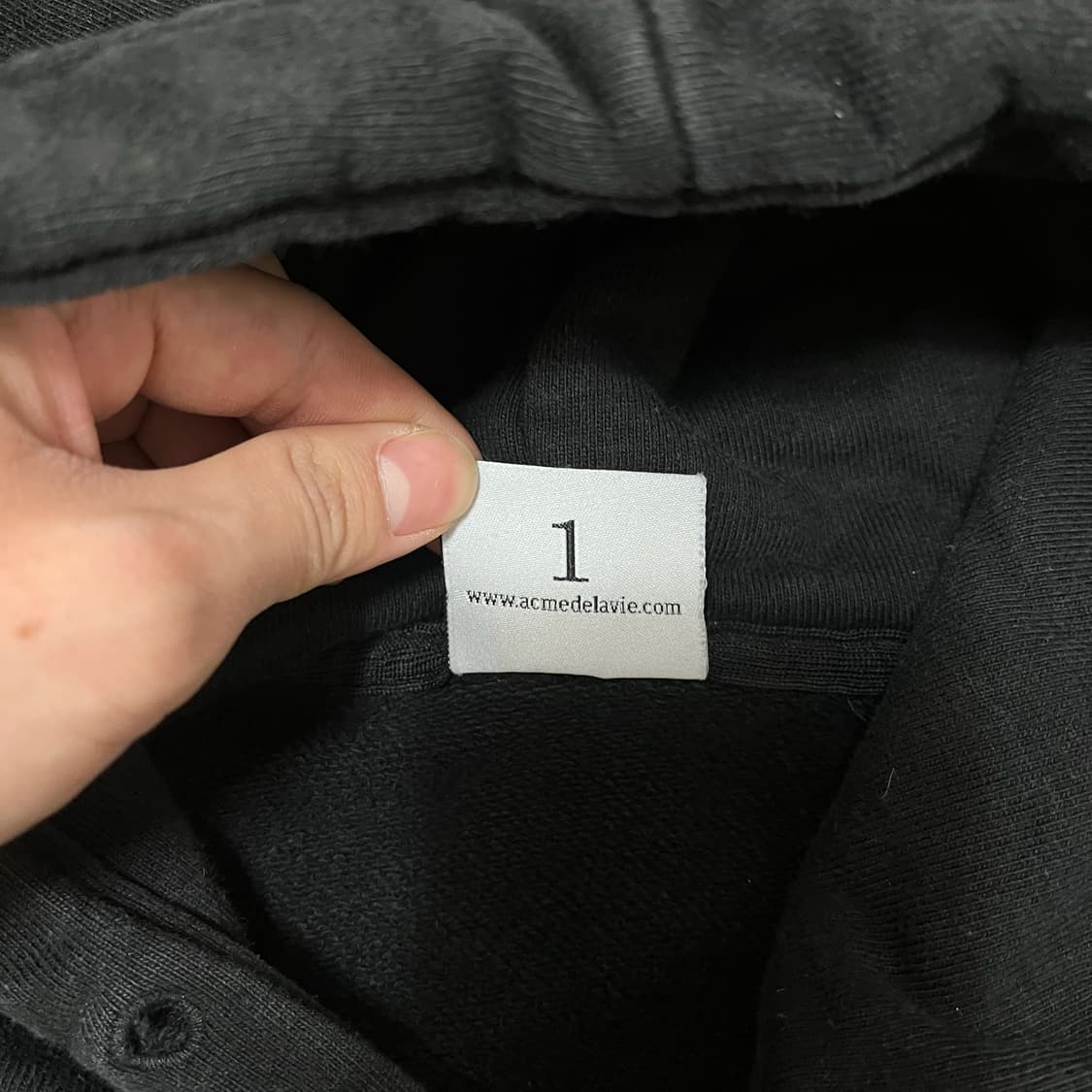 아크메드라비 도넛 빅로고 후드티 1사이즈  상품이미지8