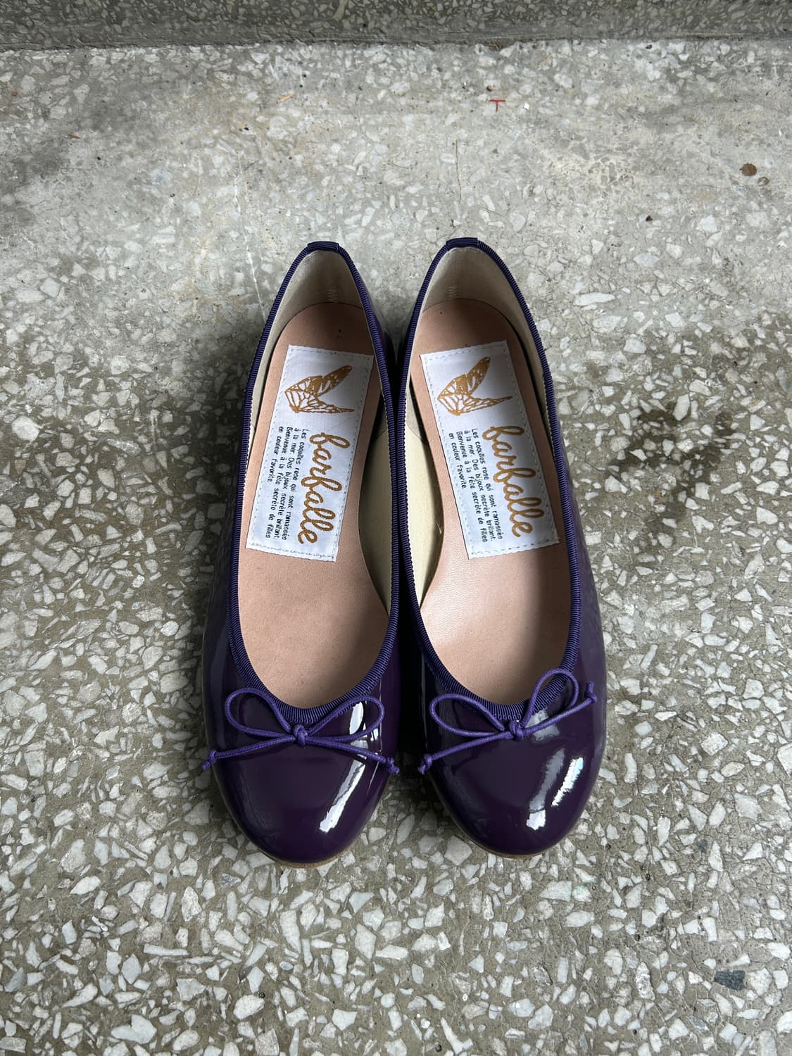 바이올렛 플랫슈즈  상품이미지1