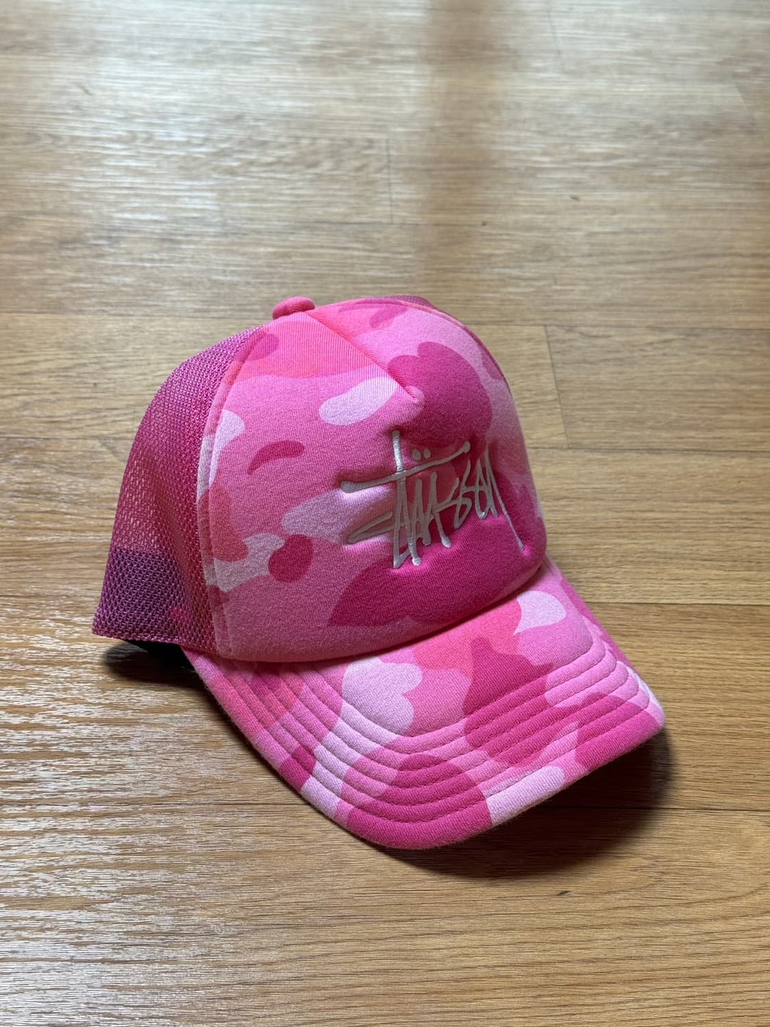 stussy x bape trucker cap 상품이미지2