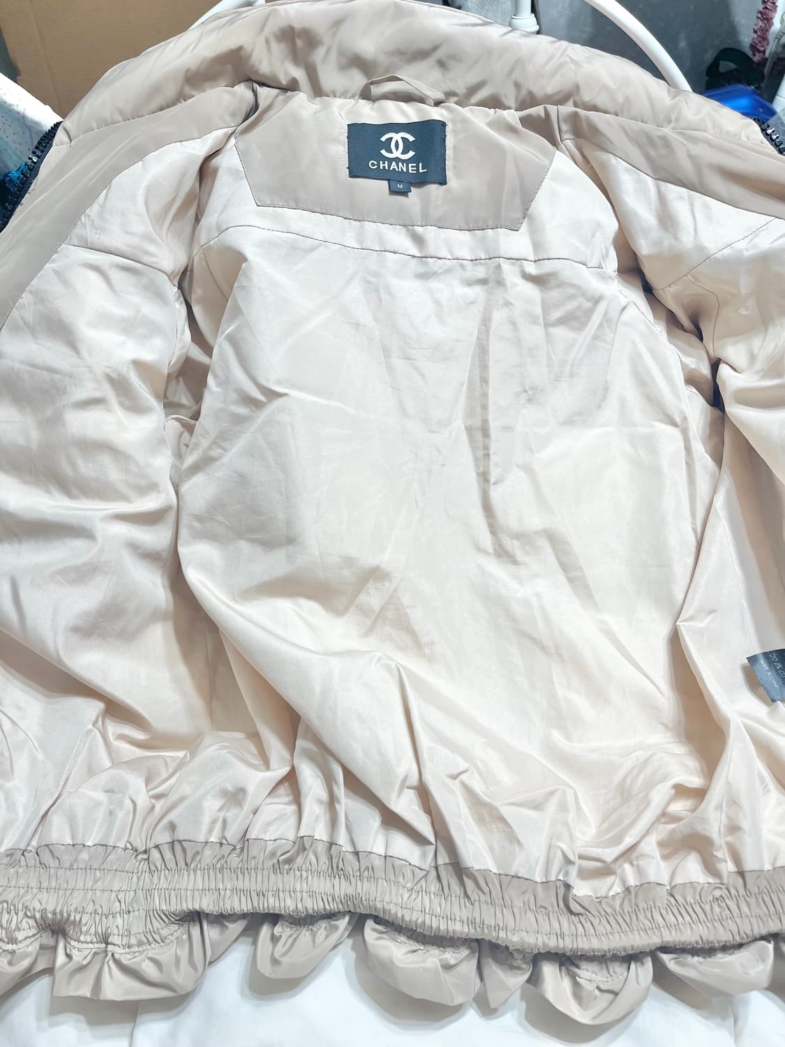 ((조건부덤)) 러블리한 오리털패딩 m사이즈/프릴장식/상태최상 상품이미지10