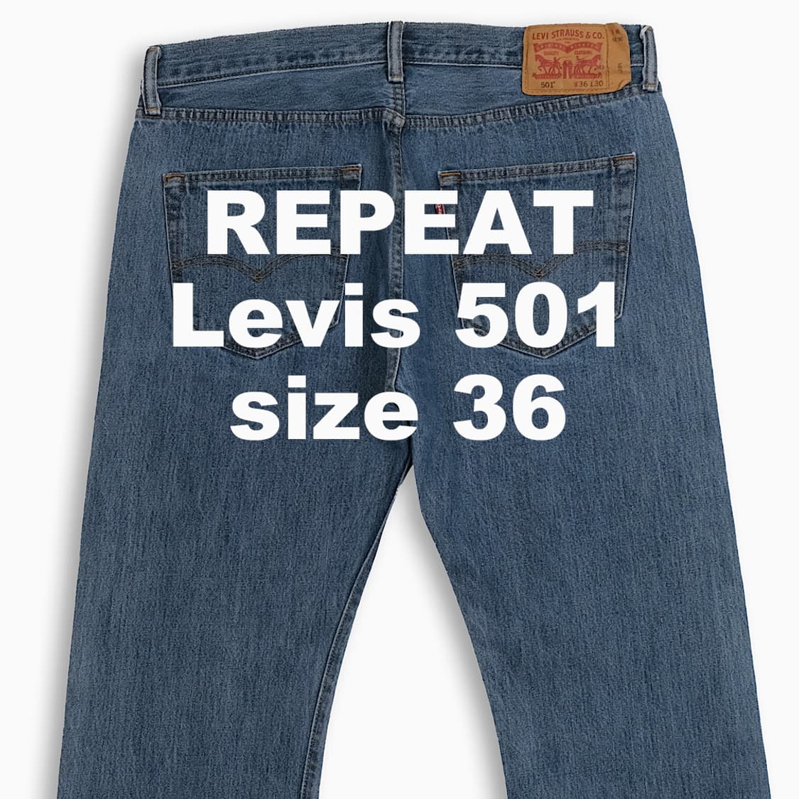빈티지 리바이스 501 중청 36 인치 LV50136438 상품이미지1