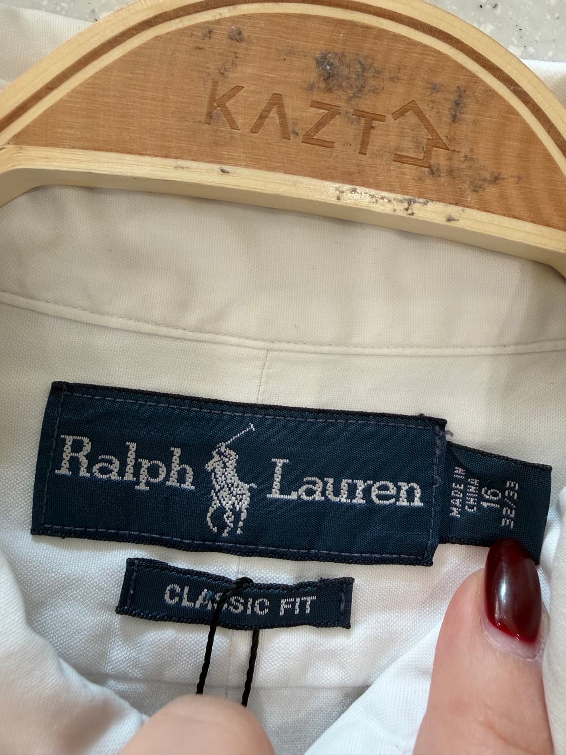 742. 폴로 화이트 셔츠 상품이미지2