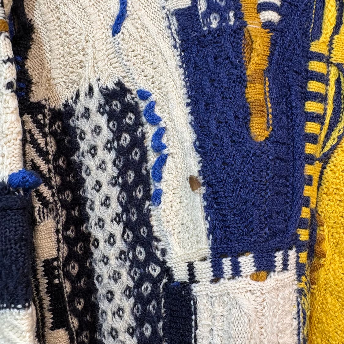 [L] COOGI 쿠지 케이블 니트 가디건 상품이미지5