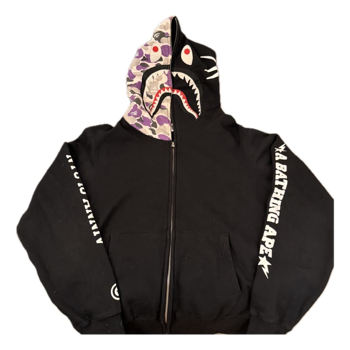 Bape Pullover Shark Hoodie NYC 상품이미지1