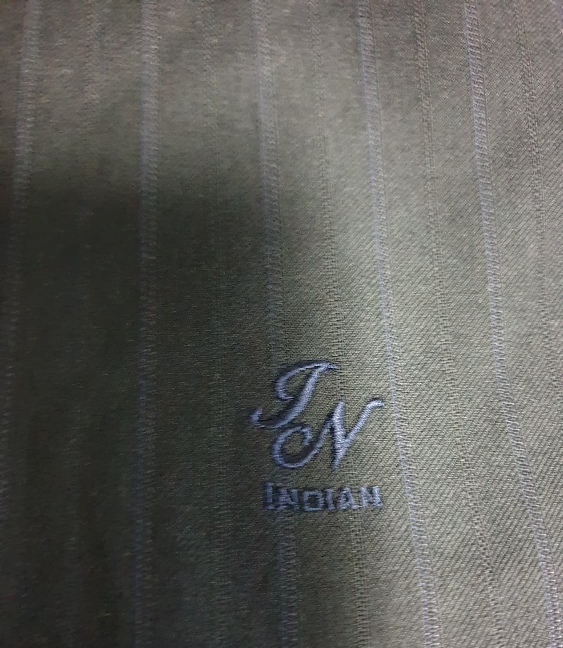 (빈티지) INDIAN 스트라이프 헤링턴 클래식 자켓 네이비 (100) 상품이미지3