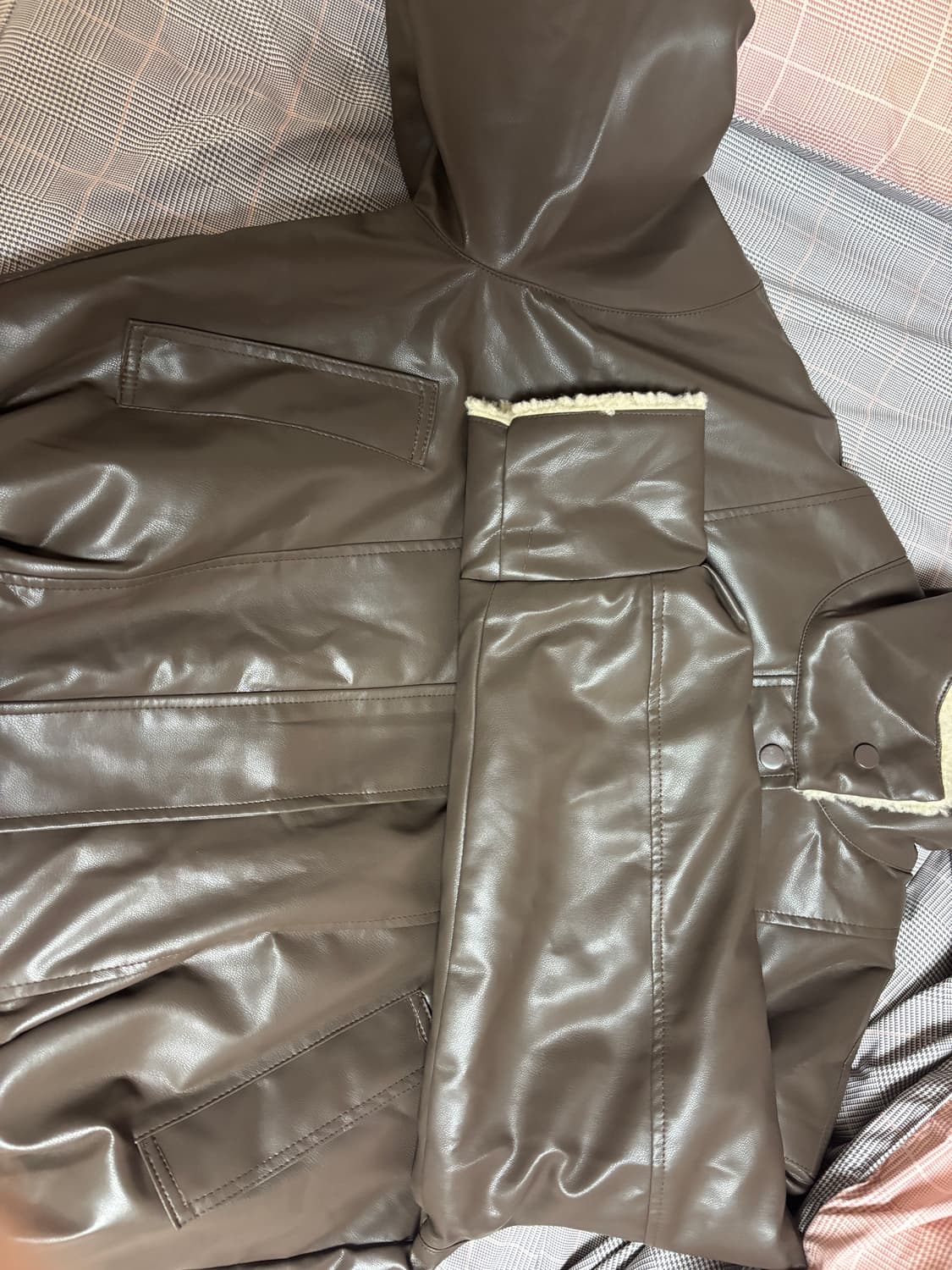 에이블리 레더자켓 상품이미지3