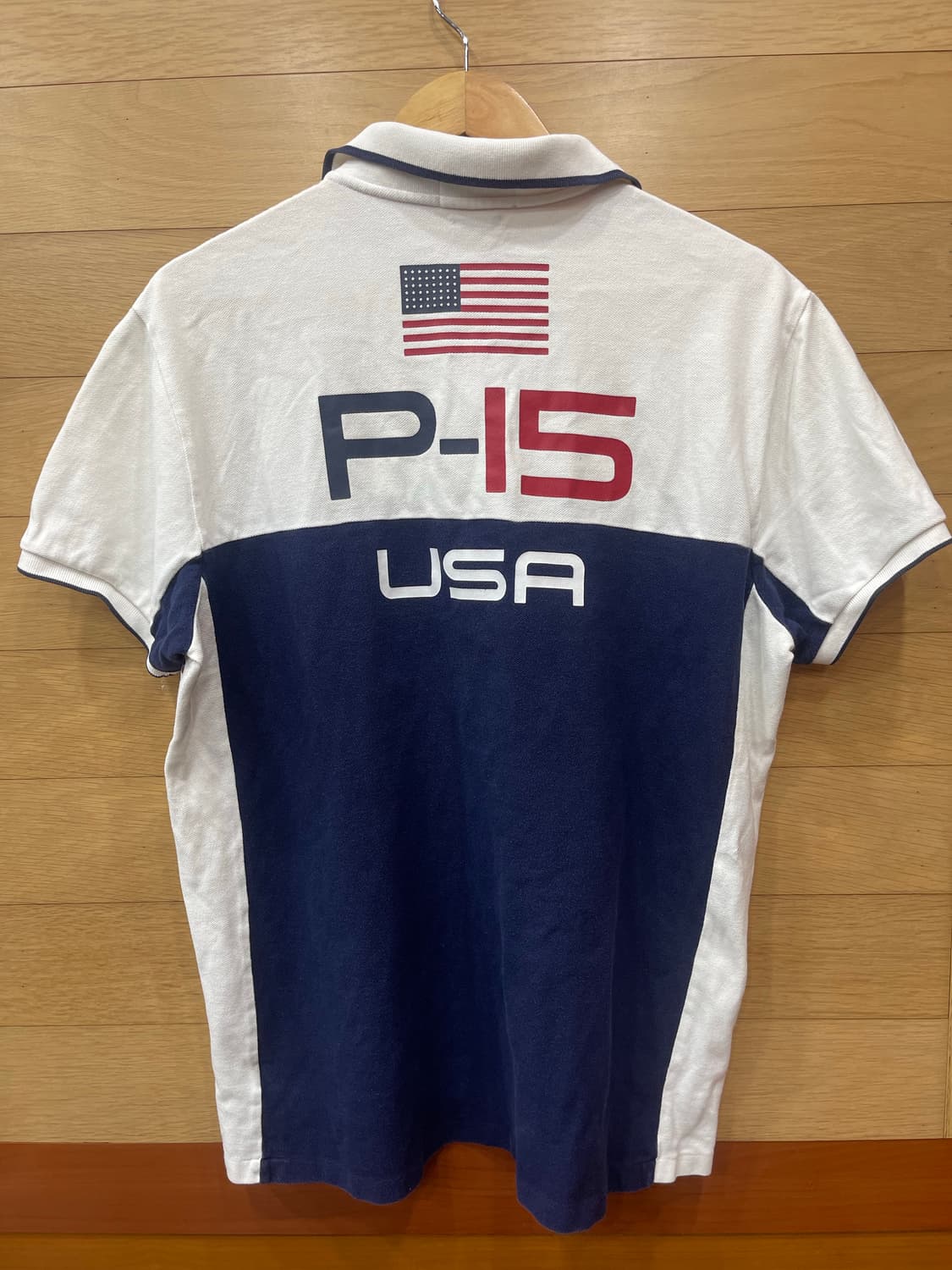 폴로 랄프로렌 신형 USA레이싱 카라티 L 상품이미지2
