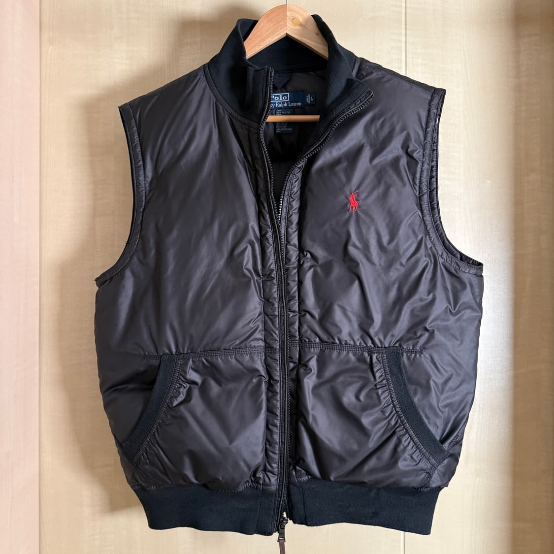 폴로랄프로렌 덕다운 베스트 블랙 105 상품이미지1