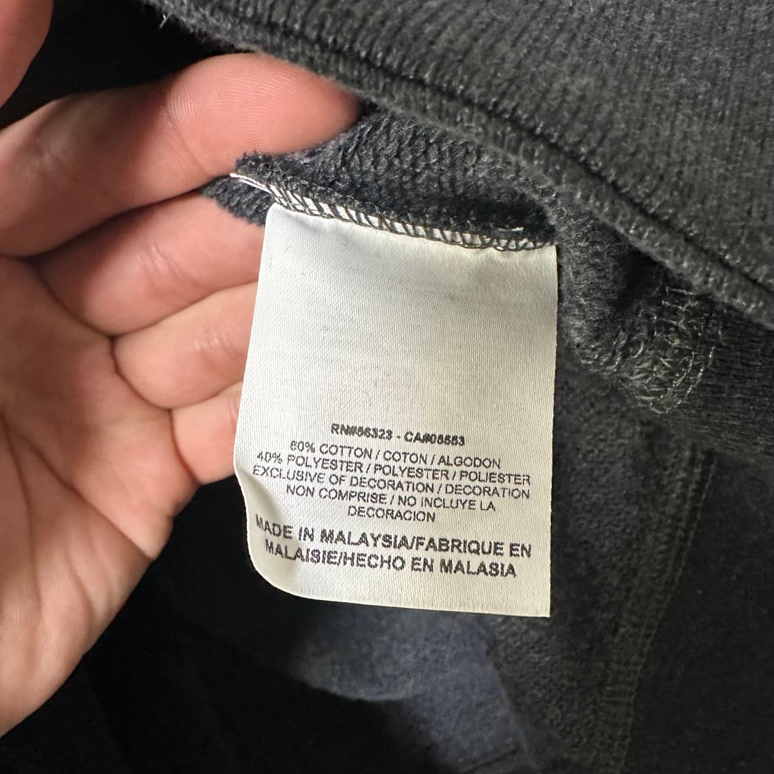 (S) 나이키 블랙 맨투맨 상품이미지4