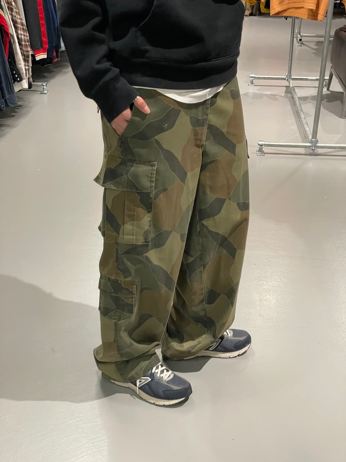 빈티지 카모플라주 카고 팬츠   상품이미지5