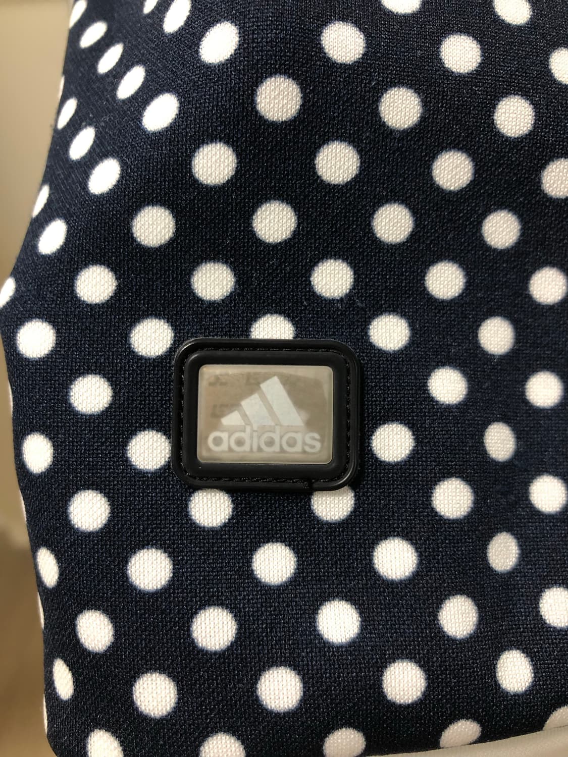 M 아디다스 네이비 도트 져지 집업 자켓 상품이미지7