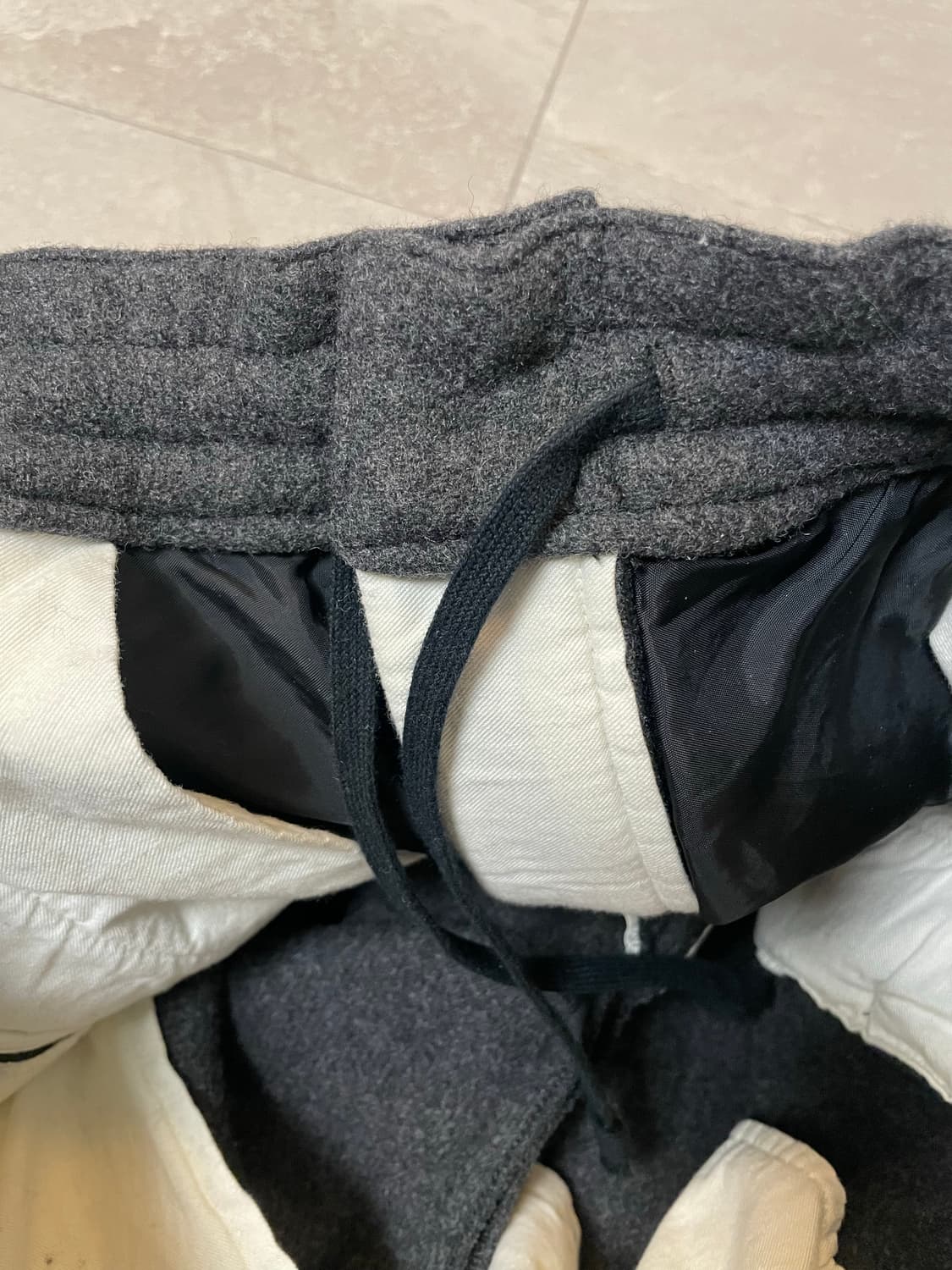 꼼데가르송 옴므 플러스 모직 바지 상품이미지3